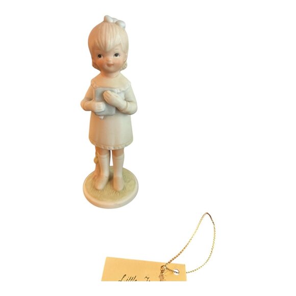 Vintage Lefton China The Christopher Collection Thanks Unto The Lord Figurine - Picture 3 of 9